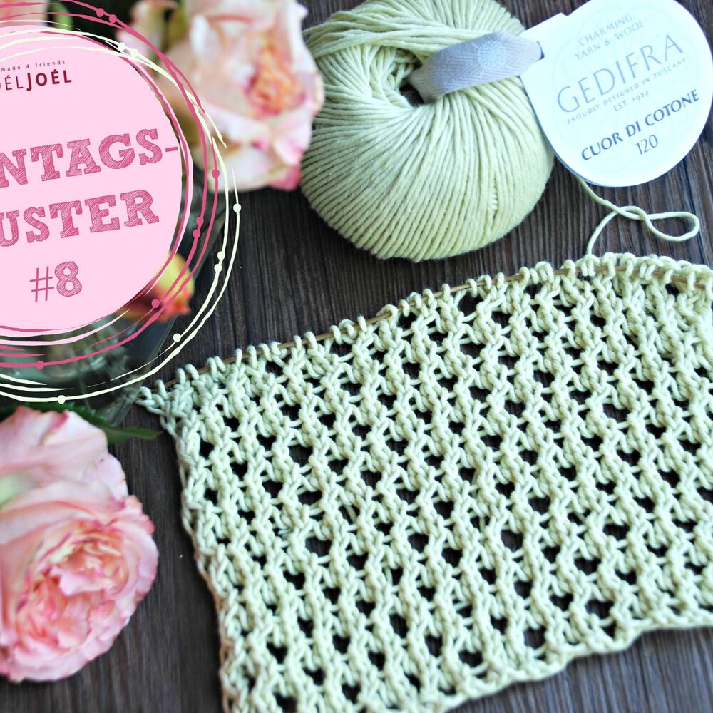 Montagsmuster, Stricken, Strickmuster, Montag