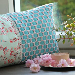 Strick-/Näh-Anleitung Kissen FLORA