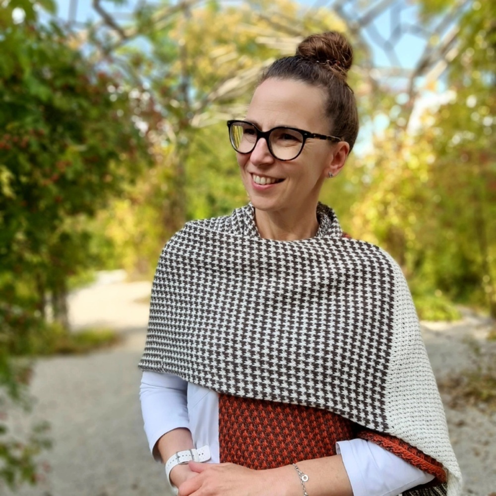 Strick-Anleitung Tuch NINELLE – Bild 3