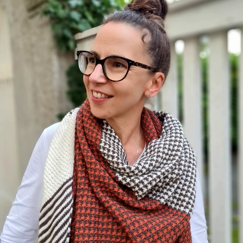 Strick-Anleitung Tuch NINELLE – Bild 4