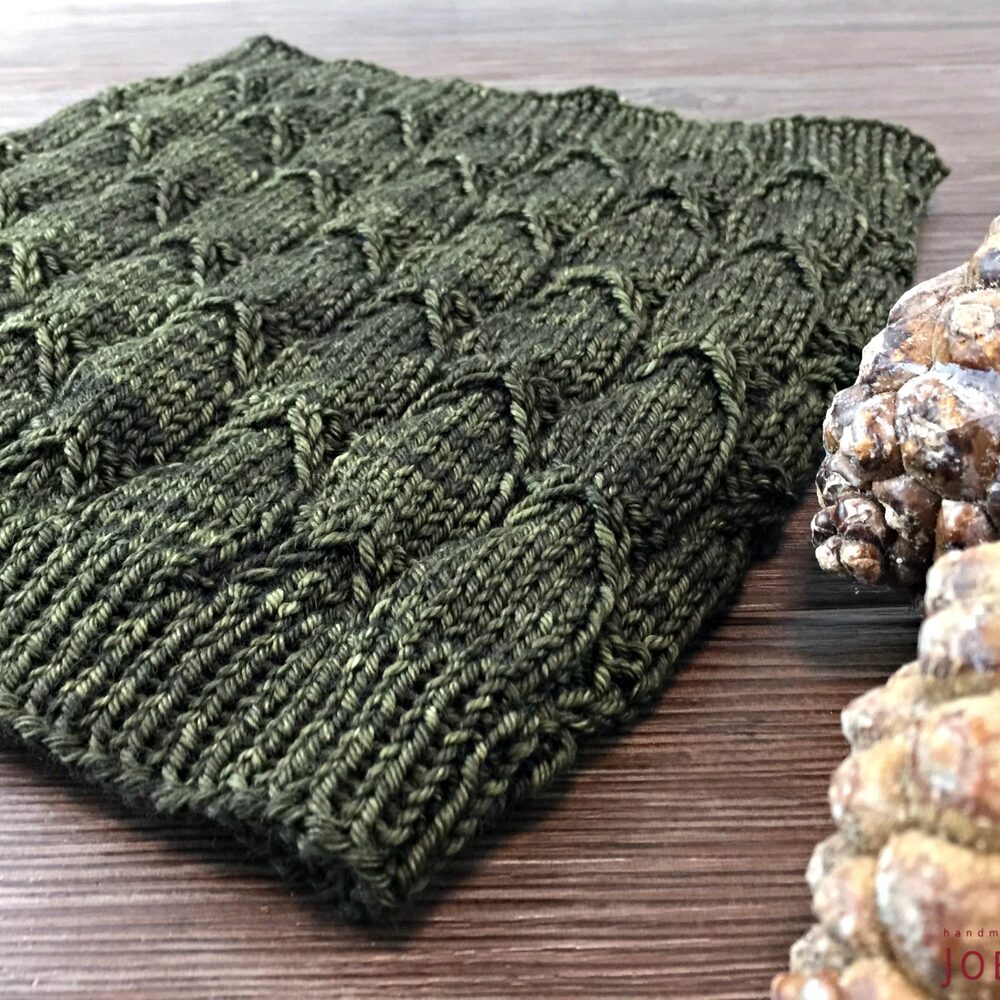 Strick-Anleitung Cowl CORA – Bild 3