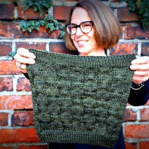 Strick-Anleitung Cowl CORA