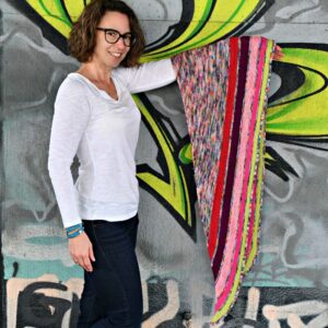 Strick-Anleitung Tuch FLORINE