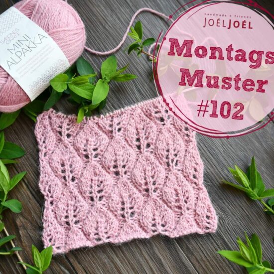 Montagsmuster, Strickmuster, stricken, Wolle, Strickanleitung