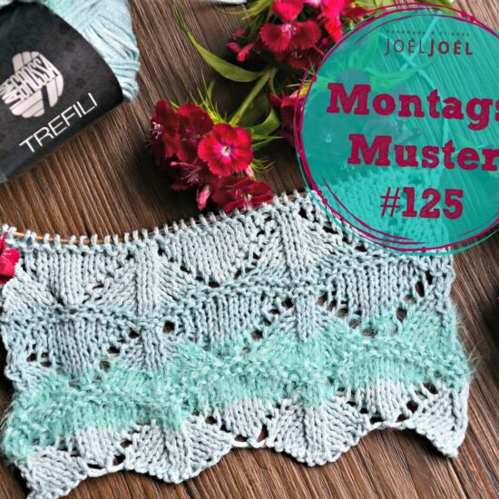 Montagsmuster, stricken, Strickmuster, Wolle, Strickanleitung,