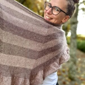 Strick-Anleitung Tuch SINELI