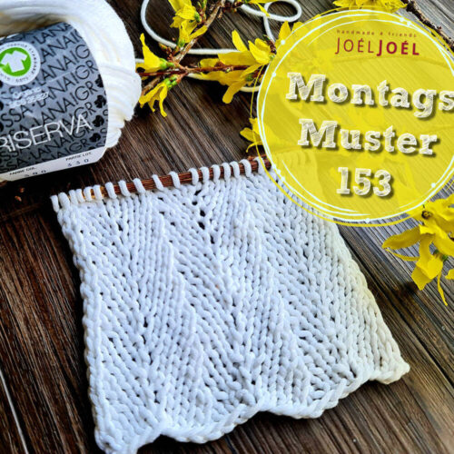 Montagsmuster, stricken, Strickmuster, Anleitung, Wolle, DIY