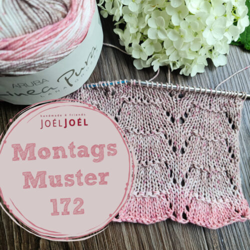 Montagsmuster, stricken, Strickmuster, Anleitung, DIY, Wolle