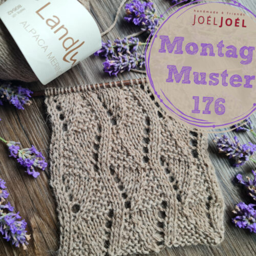 Montagsmuster, stricken, Strickmuster, Anleitung, DIY, Wolle