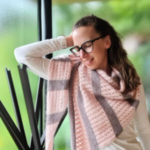 Strick-Anleitung Tuch HENORA