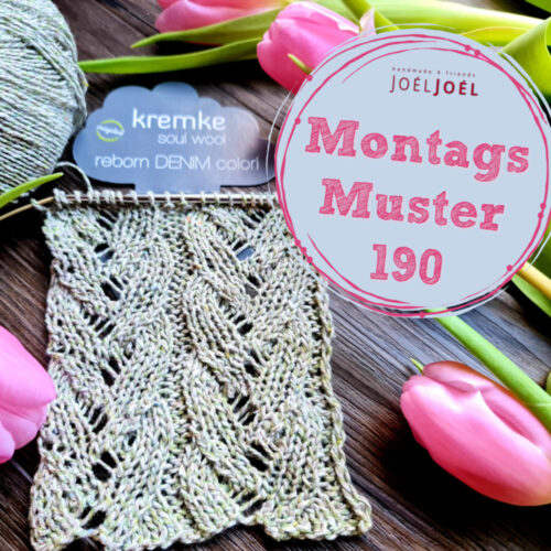 Montagsmuster, stricken, DIY, Strickmuster, Wolle, 