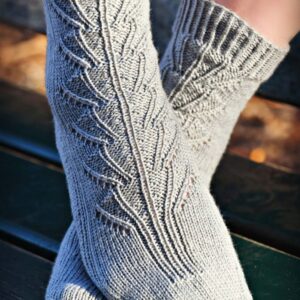 Strick-Anleitung Socken FRÜHLINGSERWACHEN