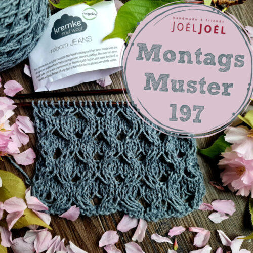 Montagsmuster, stricken, Strickmuster, Anleitung, DIY, Wolle