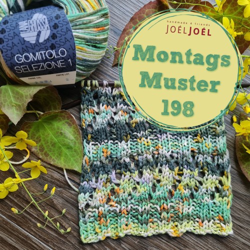 Montagsmuster, Strickmuster, Anleitung, DIY, stricken, Wolle, 