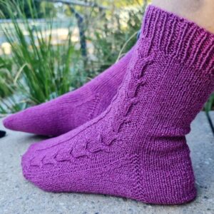 Strick-Anleitung Socken TULPA