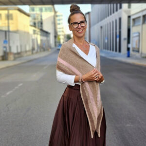 Strick-Anleitung Tuch PILI