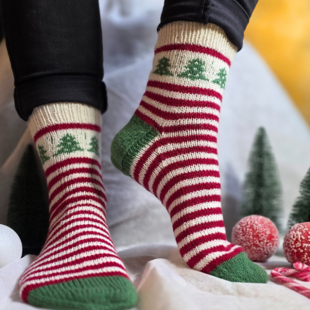 Strick-Anleitung Socken SAPIN