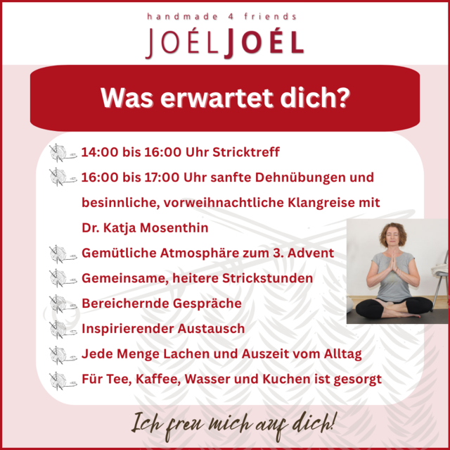 Stricktreff + Klangreise am 13.12.2026, 14:00 bis 17:00 Uhr – Bild 2