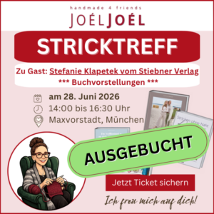 Teilnahme am Stricktreff - 28.06.2026, 14:00 bis 16:30 Uhr