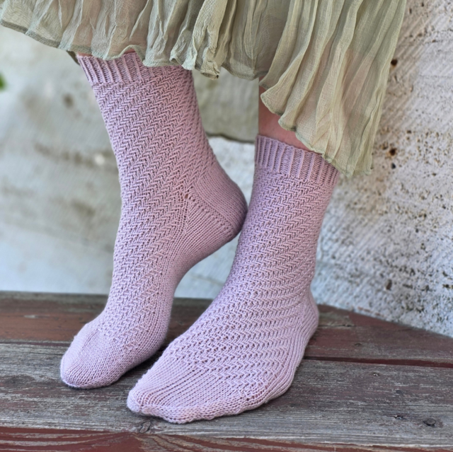 Strick-Anleitung Socken MELINE – Bild 2