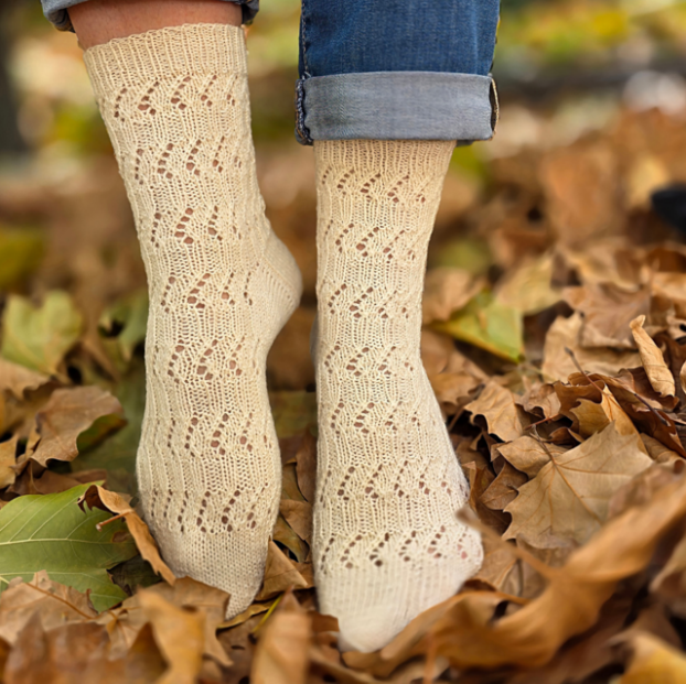 Strick-Anleitung Socken KARIBA